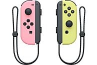 Mando - Joy-Con Set, Nintendo Switch, Izquierda y Derecha, Vibración HD, Rosa y Amarillo pastel