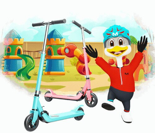 Hulajnoga elektryczna MOTUS Scooty Kid Czarny