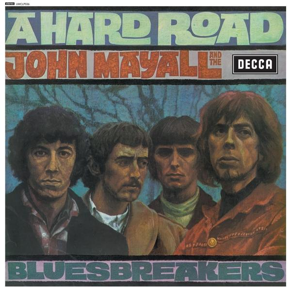 John Mayall & The Bluesbreakers album borítója, négy férfi portréja.