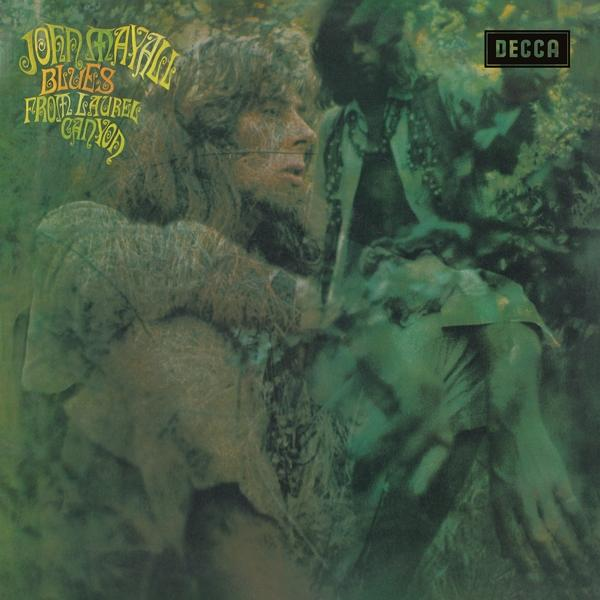 Album borító egy férfival, aki lefelé néz. A szöveg John Mayall Blues From Laurel Canyon.