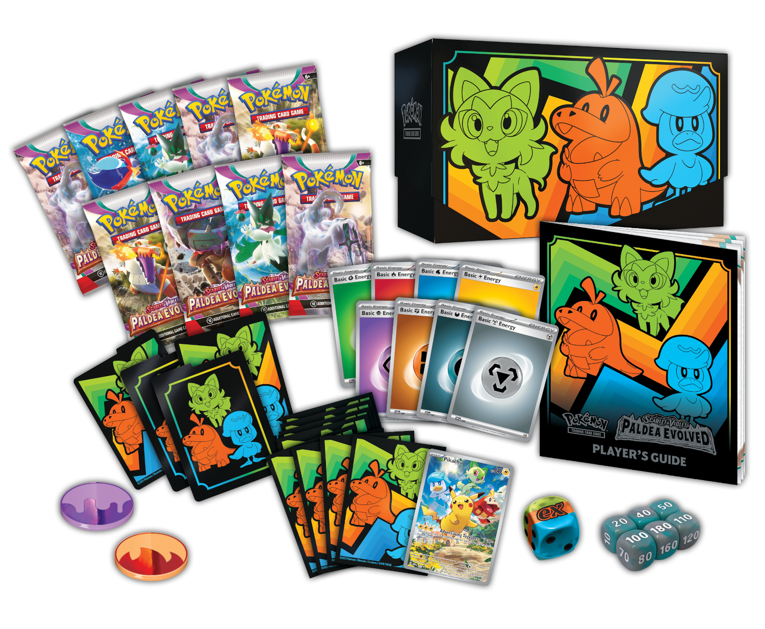 Elite Trainer Box Scarlet & Violet Paldea Evolved UK
