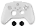 SPARTAN GEAR szilikon tok + hüvelykujj csúszásgátló Xbox Series X/S kontrollerhez, fehér