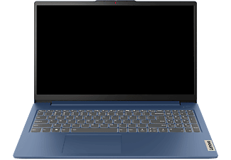 LENOVO IdeaPad Slim 3 15AMN8 82XQ0050HV Kék Laptop (15,6" FHD/Ryzen3/8GB/256 GB SSD/DOS)