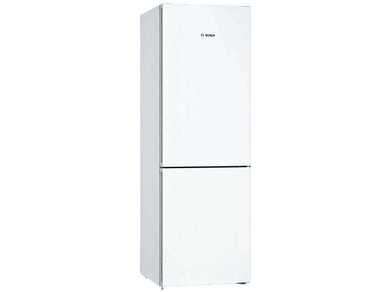 REACONDICIONADO D: Frigorífico combi - Bosch KGN366WCF, No Frost, 186 cm, 326 l, Cajón VitaFresh, Iluminación LED, Blanco