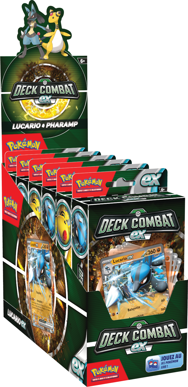 Deck Combat EX Pharam / Lucario FR