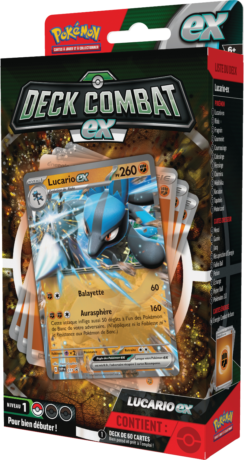 Deck Combat EX Pharam / Lucario FR