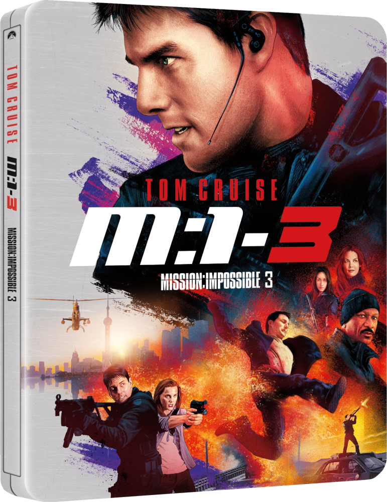 M:I-3 Mission: Impossible 3. (Steelbook) (4K Ultra HD Blu-ray + Blu-ray)