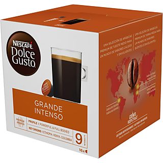 Cápsulas monodosis - Nescafé Dolce Gusto Grande Intenso Premium, 16 cápsulas