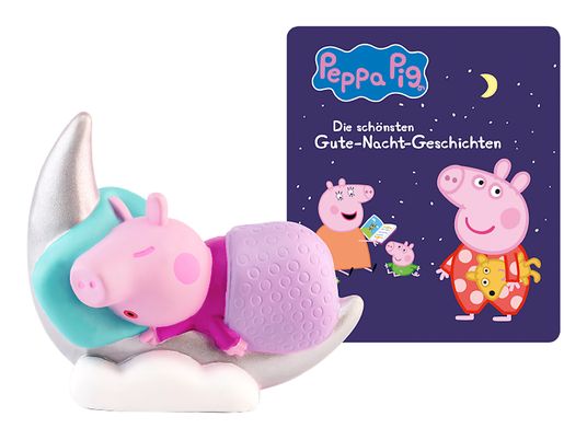 TONIES Peppa Pig: Die schönsten Gute-Nacht Geschichten - Hörfigur /D (Mehrfarbig)
