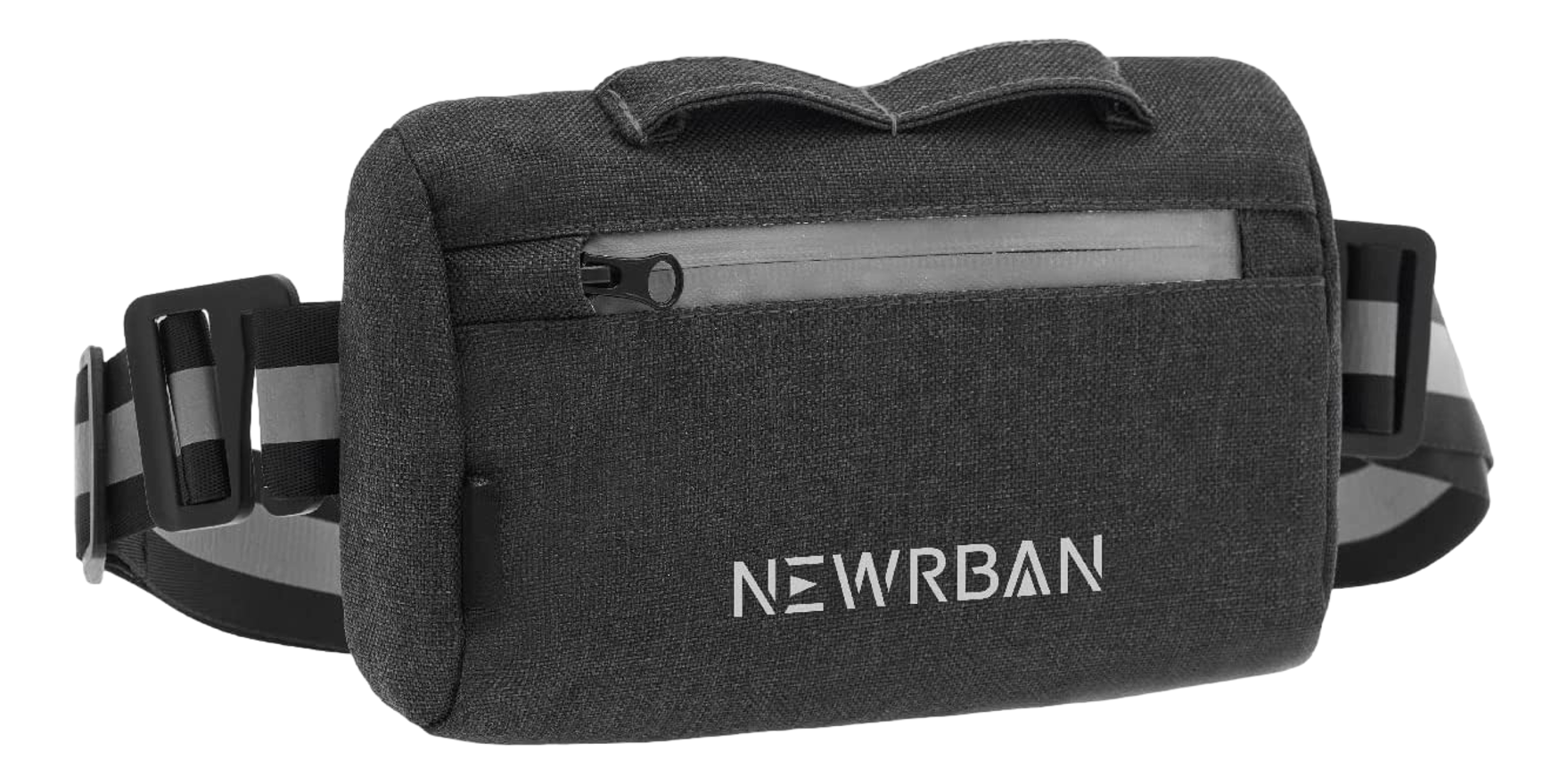 NEWRBAN NEWMBAGHANDLEBARSK - Borsa da manubrio (Nero)