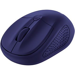 Ratón inalámbrico - Trust Primo, Wireless, 1600 ppp, USB, Sensor óptico, Azul