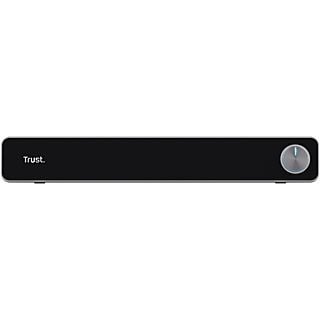 Barra de sonido - Trust Arys, Para PC/Portátil, 12 W, USB, Jack 3.5 mm, Negro