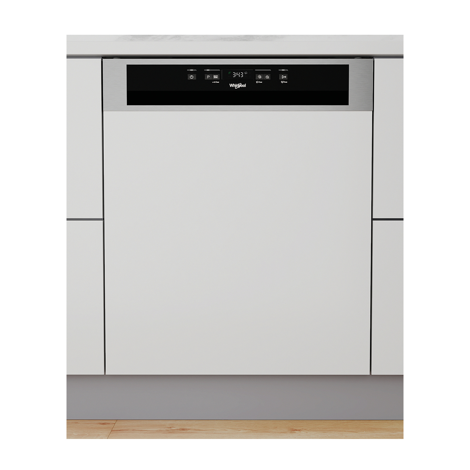 Whirlpool WB 6020 P X Lavastoviglie Incasso, 59,8 cm, Classe E