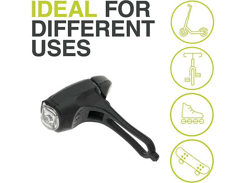 Newrban newMLightUSBK USB-Licht für Fahrrad und Scooter; Frontlicht — Foto 5 von 5