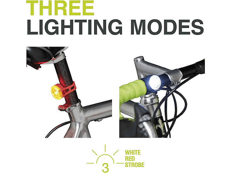 Newrban newMLightKitK Lichter-Set für Fahrrad und Roller; Licht Set — Foto 2 von 5