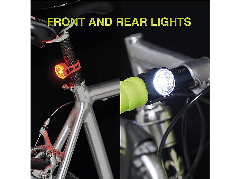 Newrban newMLightKitK Lichter-Set für Fahrrad und Roller; Licht Set — Foto 5 von 5