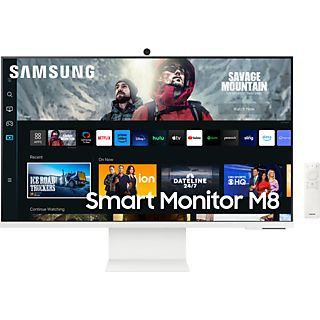 SAMSUNG LS32CM801UU - Monitor, 32 ", UHD 4K, 60 Hz, Bianco