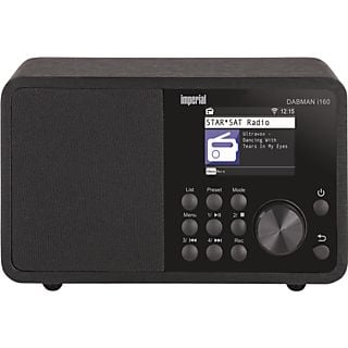 IMPERIAL Internet DAB+ Bluetooth-radio Black (DABMAN I160 BLACK)