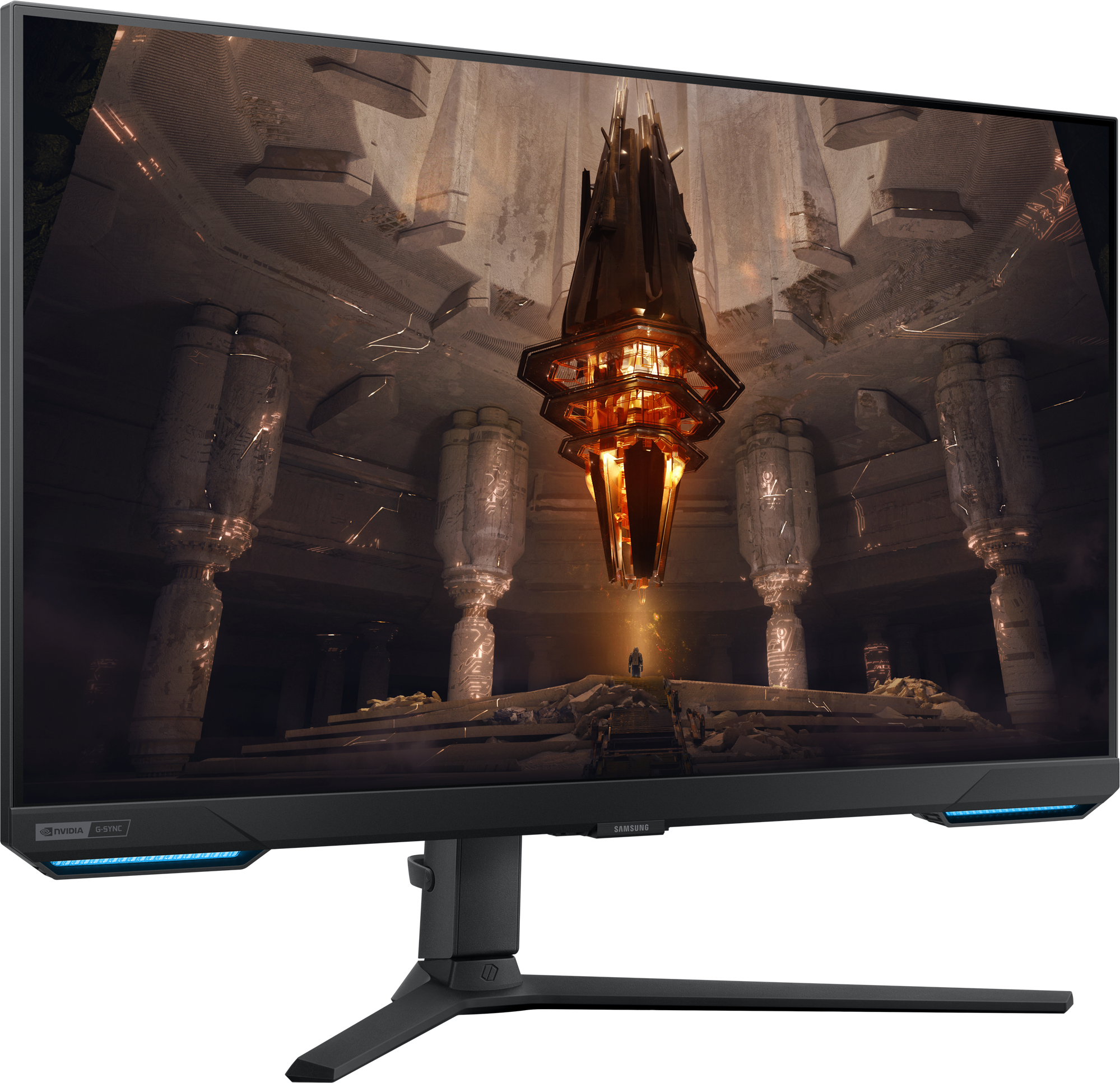 SAMSUNG Odyssey G7 LS32BG700EU - Ecran de jeu, 32 ", UHD 4K, 144 Hz, Noir