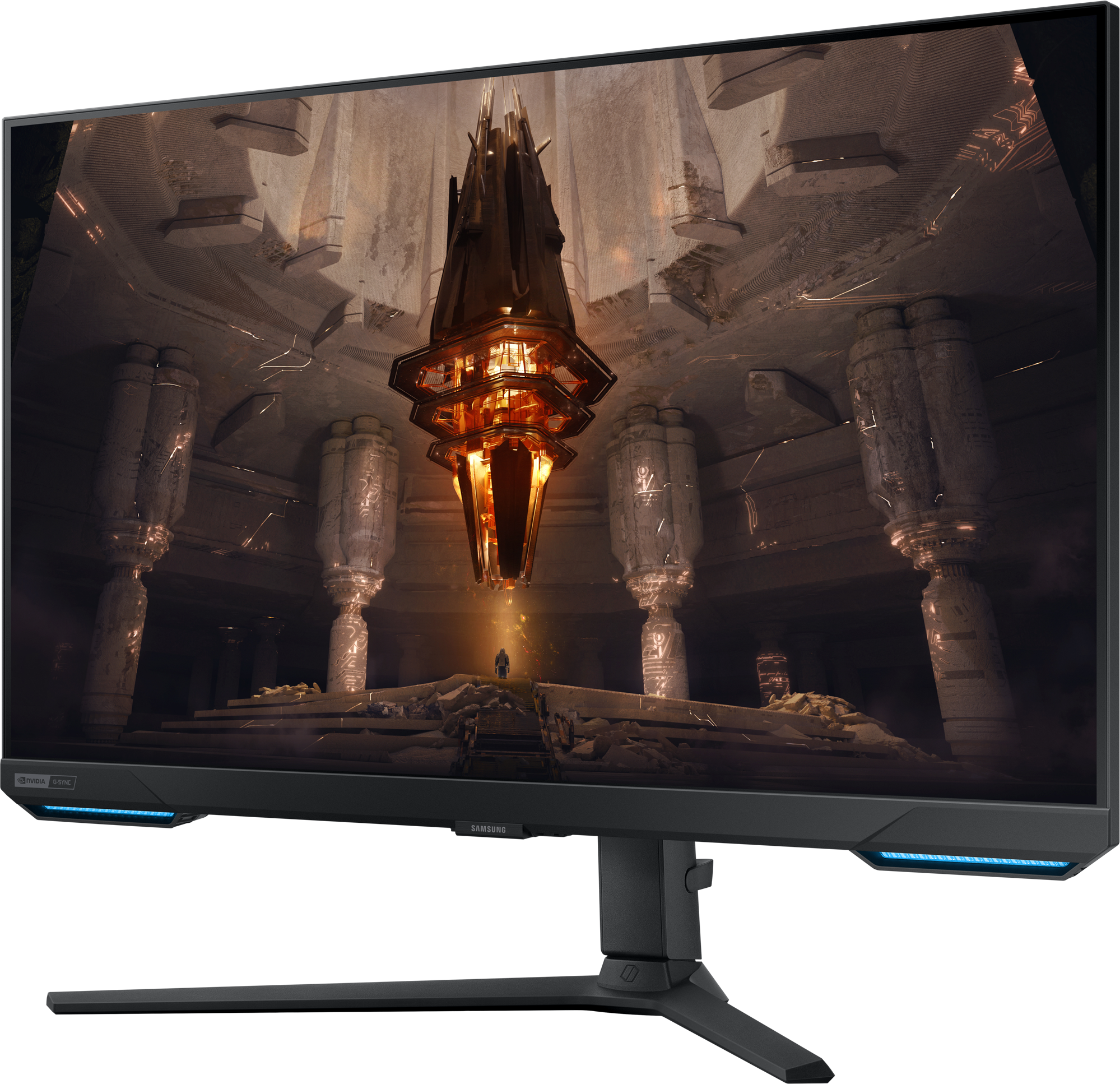 SAMSUNG Odyssey G7 LS32BG700EU - Ecran de jeu, 32 ", UHD 4K, 144 Hz, Noir