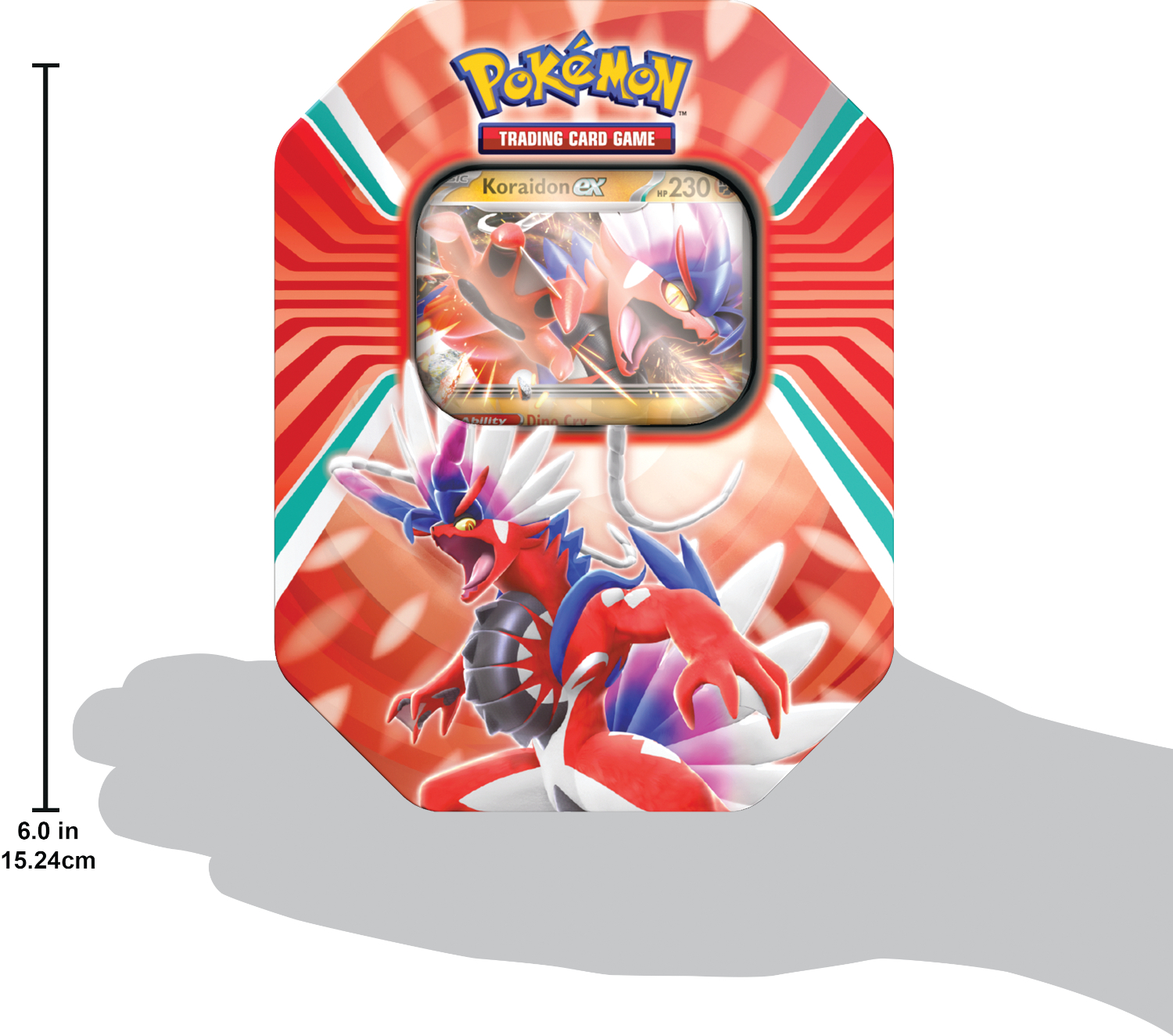 Tin Box Scarlet & Violet EX Koraidon/Miraidon UK