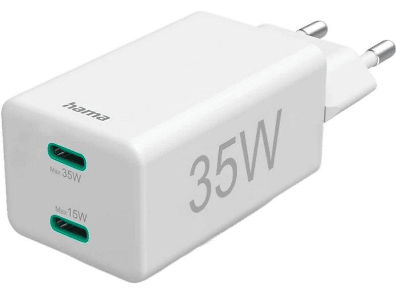 Hama Oplader Quick Charger Usb-c Wit (00125129)