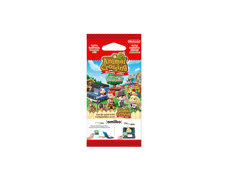 Pack 3 Tarjetas Amiibo Animal Crossing -Serie 2