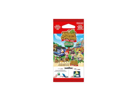 Nintendo Amiibo Pack 3 Tarjetas Animal Crossing New Leaf