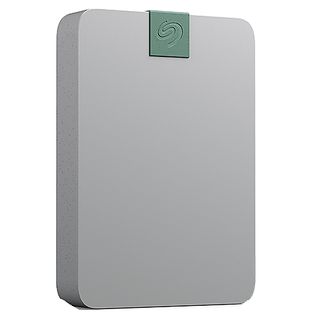 Disco duro externo 5TB - Seagate Ultra Touch, USB-C, HDD, 5000 Mbit/s, Gris