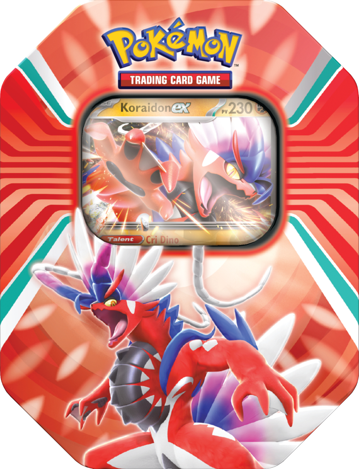 Tin Box Scarlet & Violet EX Koraidon/Miraidon FR