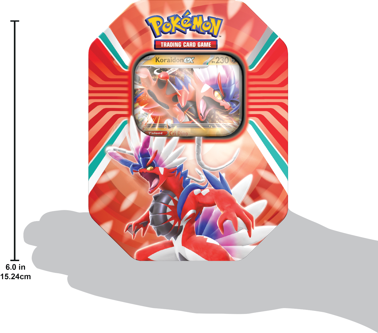 Tin Box Scarlet & Violet EX Koraidon/Miraidon FR