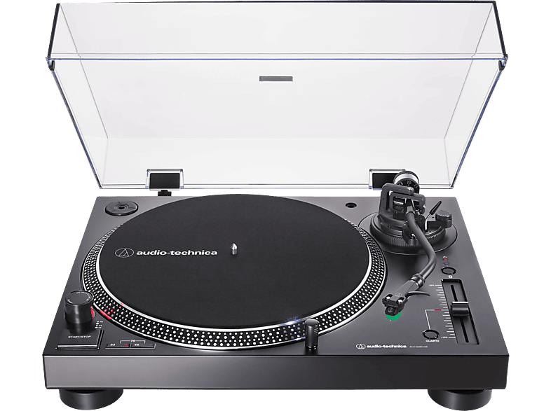 AUDIO TECHNICA AT-LP120XBTUSBBK Bluetooth bakelit lemezjátszó, fekete