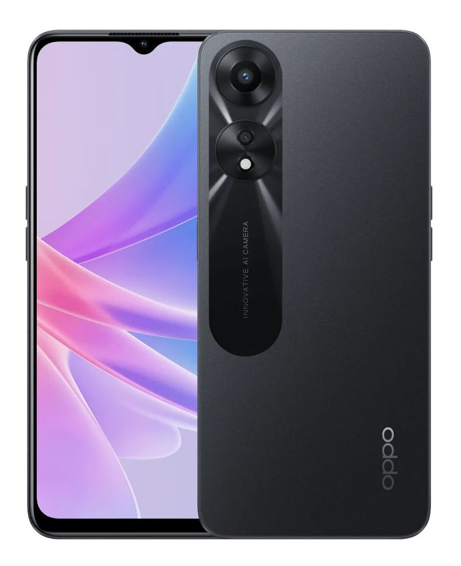 Smartfon OPPO A78 5G 4/128GB Czarny (Glowing Black)