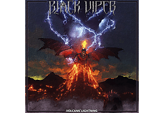 Black Viper - Volcanic Lightning (Blue Vinyl) (Vinyl LP (nagylemez))