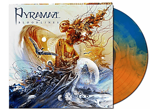 Pyramaze - Bloodlines (Orange & Blue Marbled Vinyl) (Vinyl LP (nagylemez))