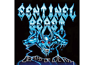 Sentinel Beast - Depths Of Death (White & Blue Bi-Color With Red Splatter Vinyl) (Vinyl LP (nagylemez))