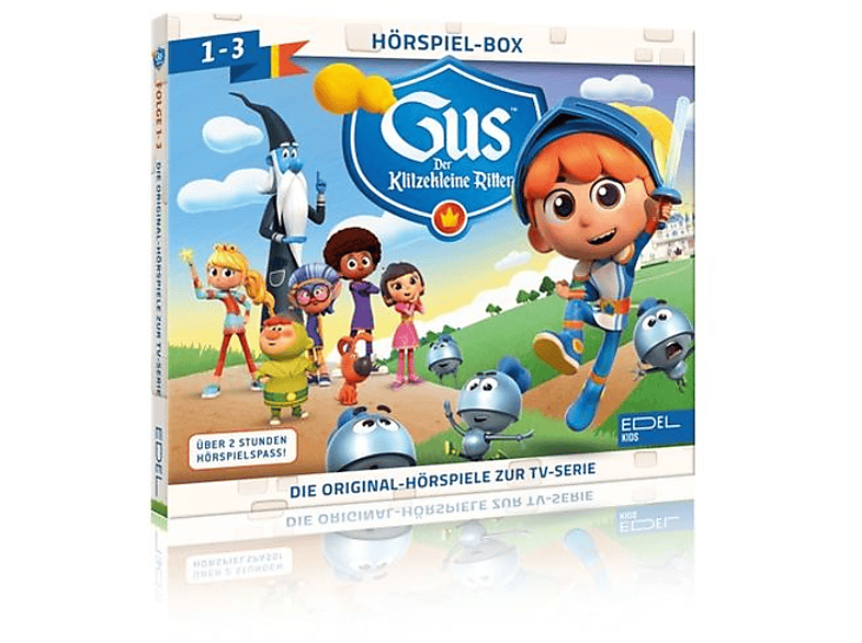Gus-der Klitzekleine Ritter - Hörspiel-Box,Folge 1-3 [CD]