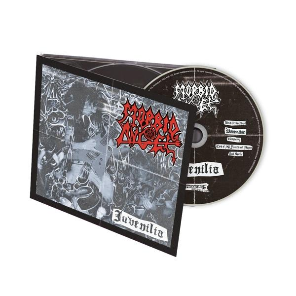 CD in schwarzem Cover. Die CD hat Text und ein Logo. Das Cover hat ein Schwarz-Weiß-Bild.