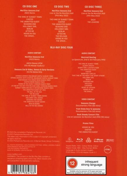 Marillion - Seasons End (Limited Deluxe Edition) (CD + Blu-ray)
