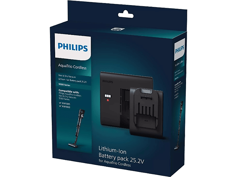 PHILIPS XV1797/01 Aqua Trio Lityum-Iyon Pil​ Siyah