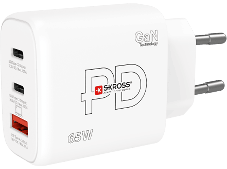 SKROSS Power Charger - USB-Ladegerät (Weiss)