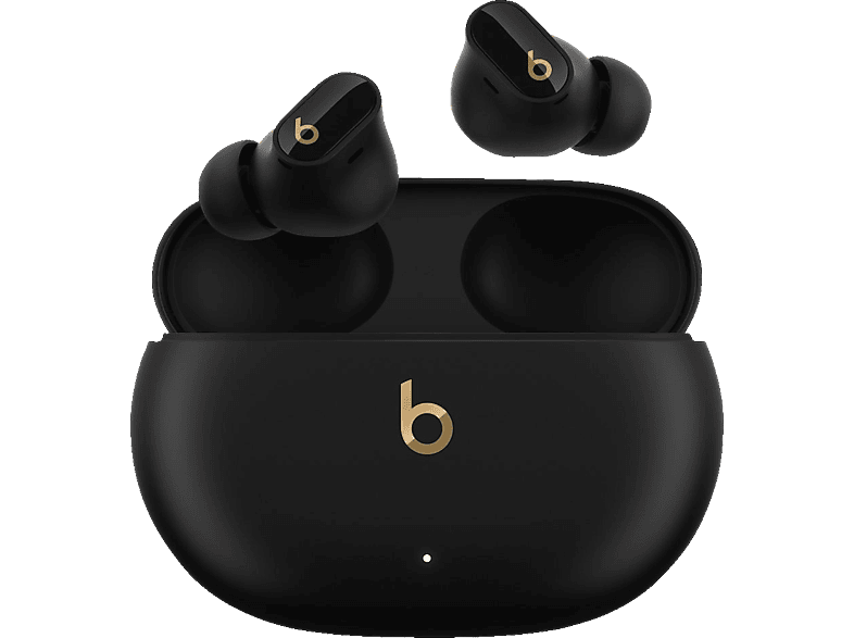BEATS Studio Buds + True Wireless, In-ear Kopfhörer Bluetooth Black/Gold | True Wireless Kopfhörer