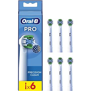 Recambio para cepillo dental - Oral-B Pro Precision Clean, Cabezales De Recambio, Pack De 6 Unidades