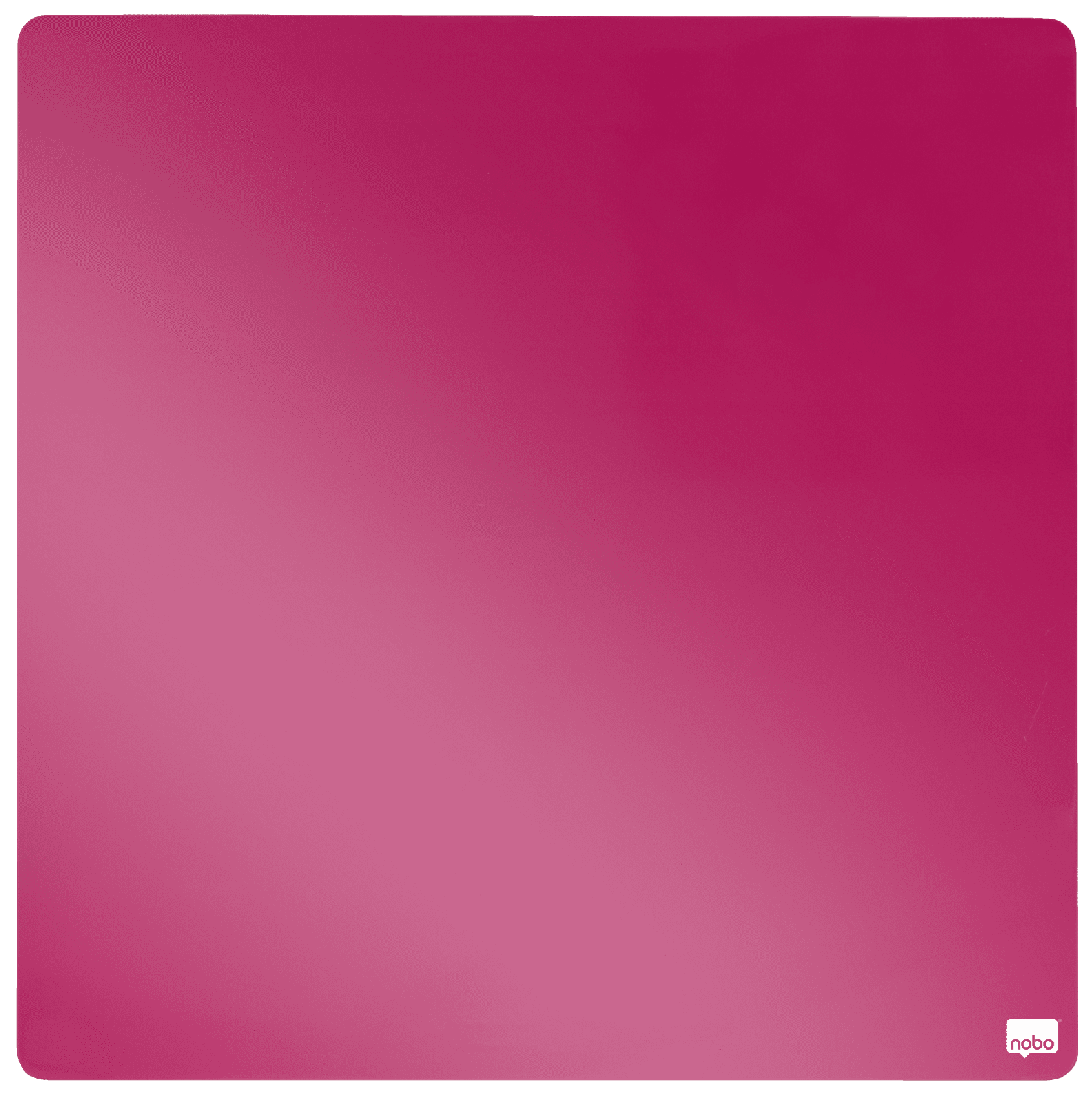 NOBO Írható mágneses üzenőtábla, 36x36 cm, rózsaszín (1903803)