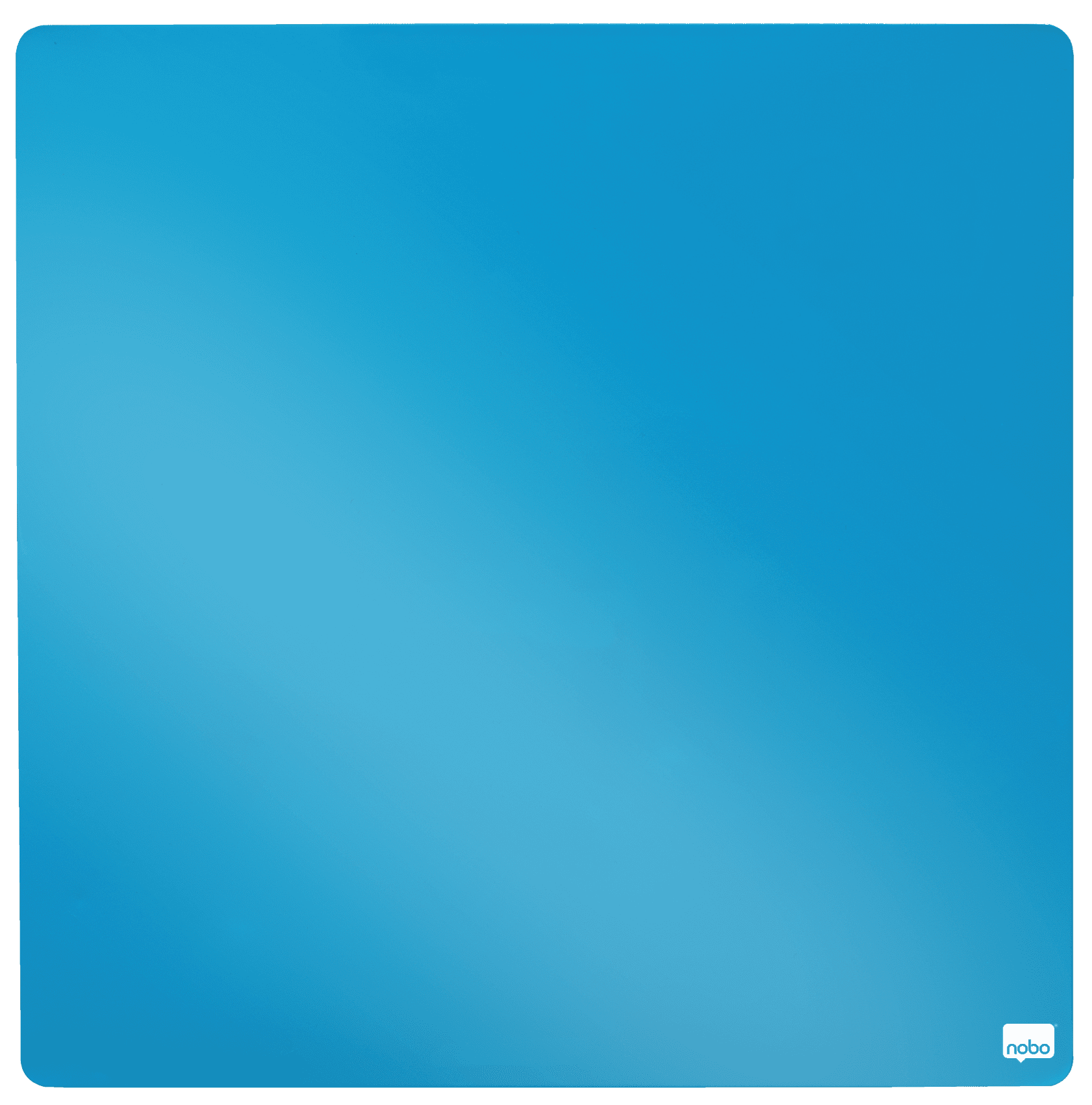 NOBO Írható mágneses üzenőtábla, 36x36 cm, kék (1903873)