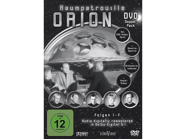 Raumpatrouille Orion – Doppelpack Teil 1-7 DVD (FSK: 12)