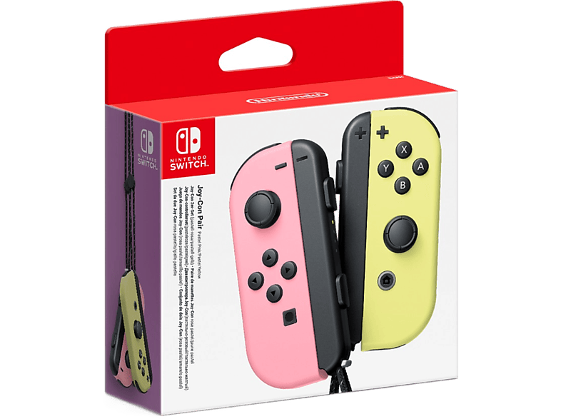 Nintendo Switch Joy-con-controllerset Pastelroze / Pastelgeel