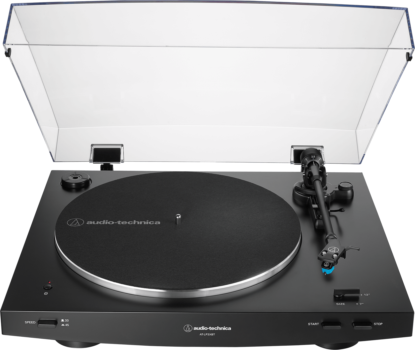 AUDIO TECHNICA AT-LP3XBTBK Bluetooth lemezjátszó, fekete