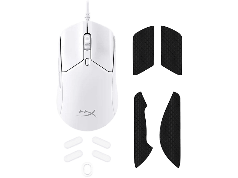 Hyperx Hyperx Pulsefire Haste 2 Wit Bedrade Gaming Muis (pc / PS5 PS4 Xbox Series X S One)