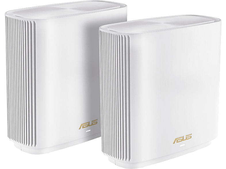 Sistema WiFi Mesh - ASUS XT9 B-1-PK, 2 pack, 7.8 Gbit/s, Tribanda, Hasta 530 m², 6, Blanco